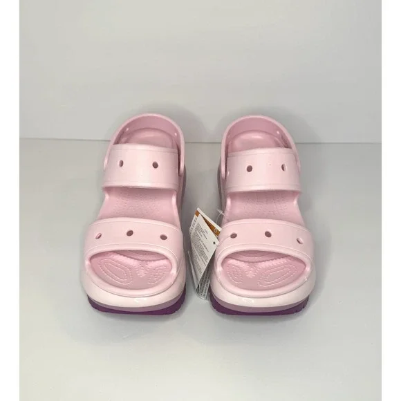 Crocs Mega Crush Platform Sandal Bubble Pink, UNISEX Size: WMNS 8, MENS 6 BNWOT - Picture 3 of 7